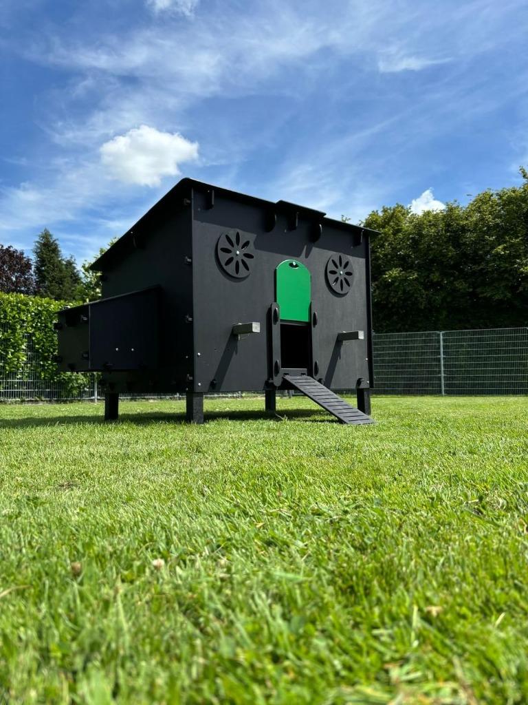 Kunststof Kippenhok Pluverdi Milan superactie 10-20 kip, Ophalen, Nieuw, Kippenhok of Kippenren