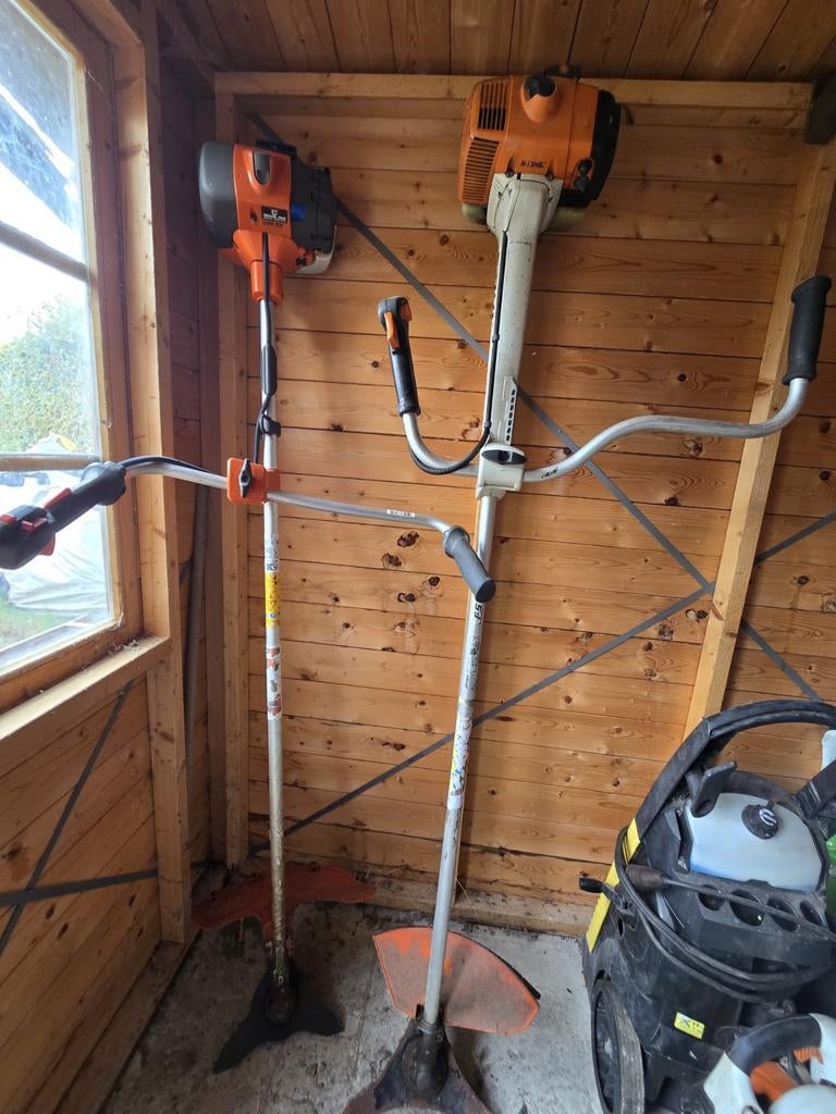 2 bosmaaiers te koop, Tuin en Terras, Bosmaaiers, Ophalen