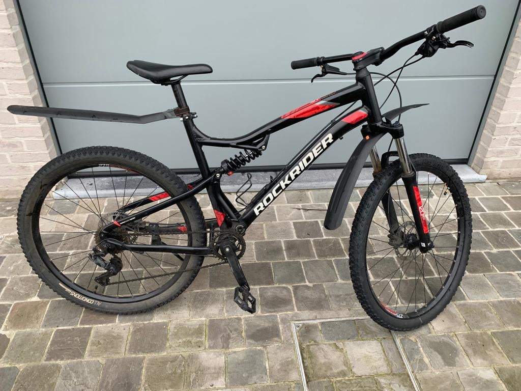 VTT Rockrider ST 530 S noir/rouge, Enlèvement, Utilisé
