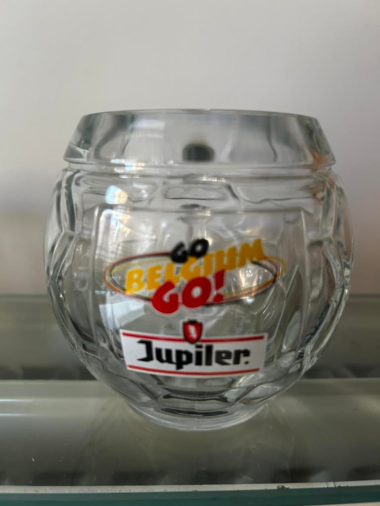Verres à bière forme de ballon football Jupiler | Go Belgium, Collections, Enlèvement, Neuf, Jupiler