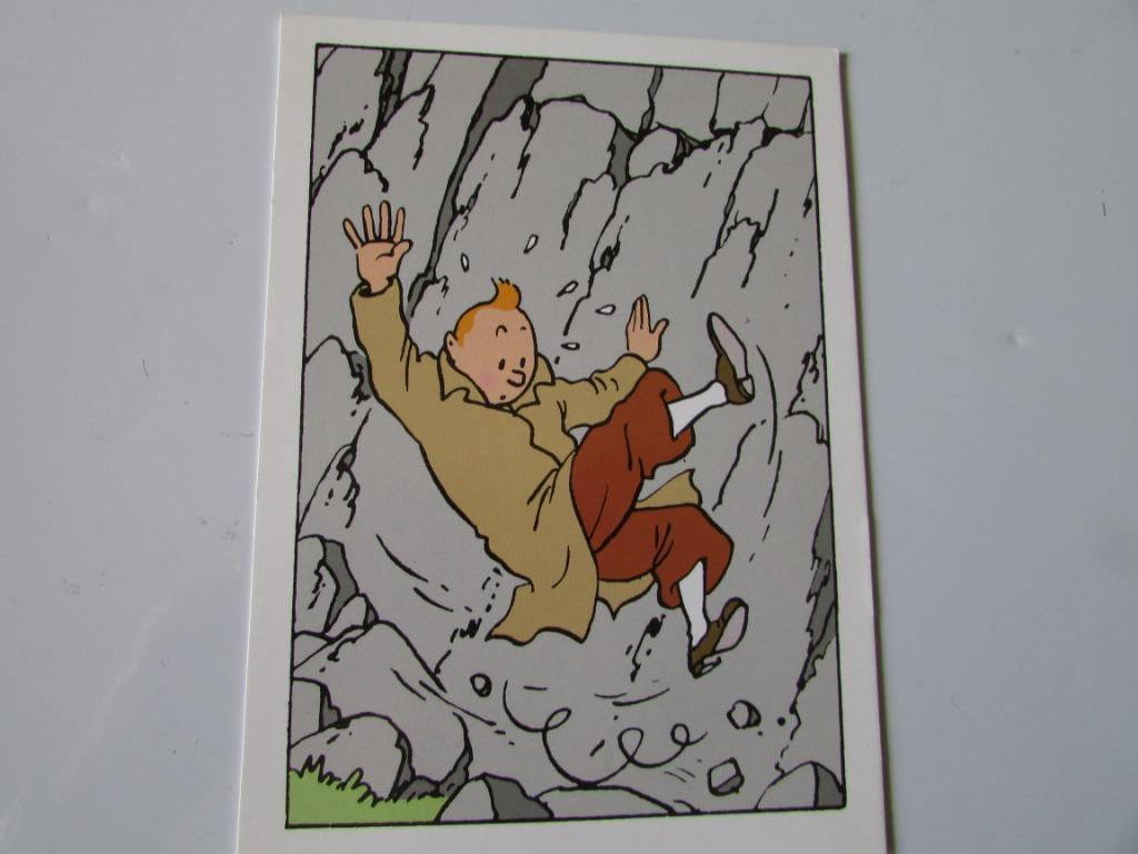 TINTIN, CARTE DE VŒUX, SCEPTRE D'OTTOKAR, Enlèvement ou Envoi, Neuf