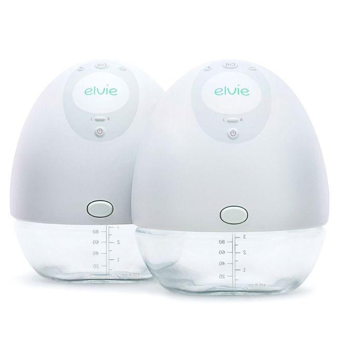Elvie Pump Elektrische Borstkolf Dubbelzijdig, Ophalen of Verzenden, Zo goed als nieuw, Borstkolf
