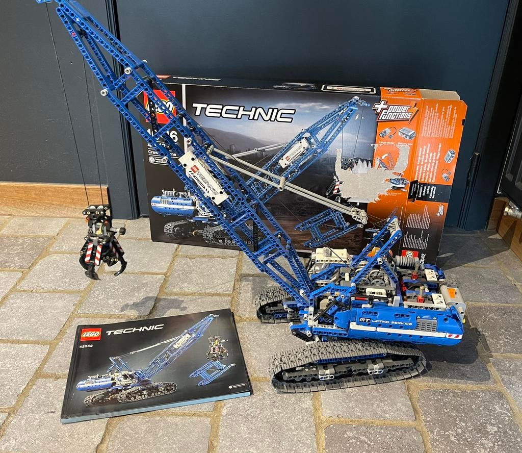 Lego technic 42042 Crawler Crane, Ophalen, Zo goed als nieuw, Lego