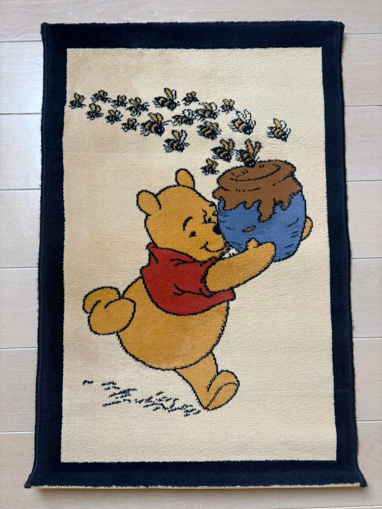 Tapijt Winnie the Pooh, Huis en Inrichting, 50 tot 100 cm, Disney, Zo goed als nieuw, Crème