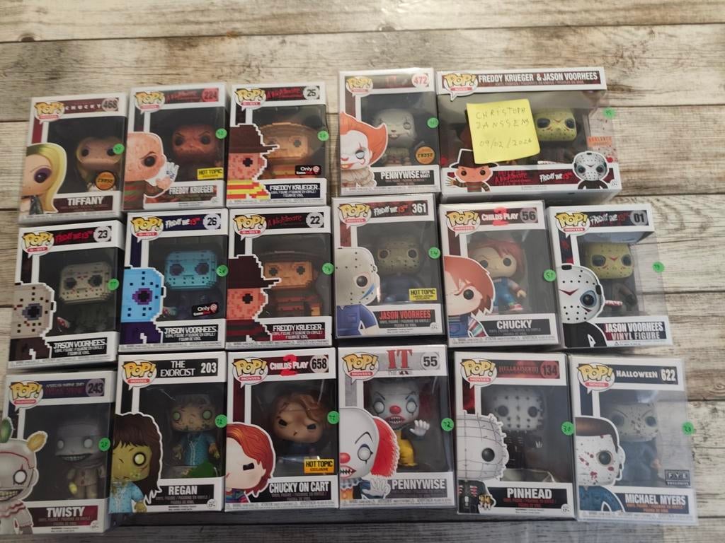 Funko pops horror, Verzamelen, Ophalen