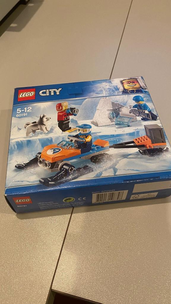 Lego city Arctic Exploration Team 60191, Ophalen of Verzenden, Zo goed als nieuw, Complete set, Lego