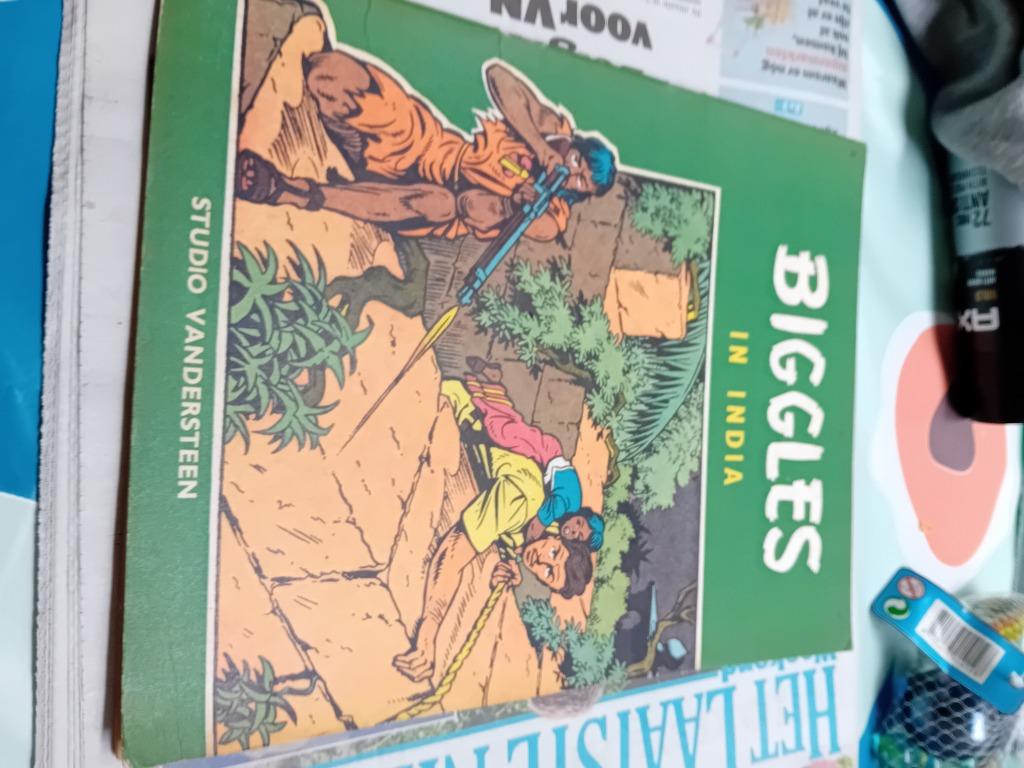 Biggles in india, Boeken, Stripverhalen, Eén stripboek, Ophalen, Gelezen