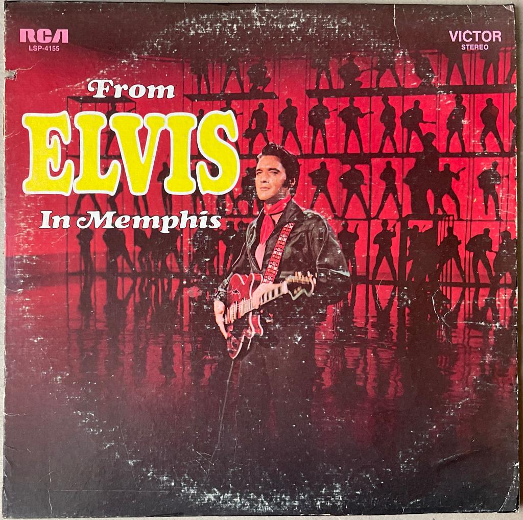 Elvis Presley « From Elvis in Memphis » Royaume-Uni 1969, Envoi, Utilisé, 12 pouces