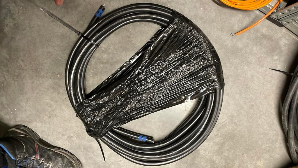 Exvb 4x10 aansluitkabel Fluvius 13m, Doe-het-zelf en Bouw, Elektriciteit en Kabels, Ophalen, Nieuw