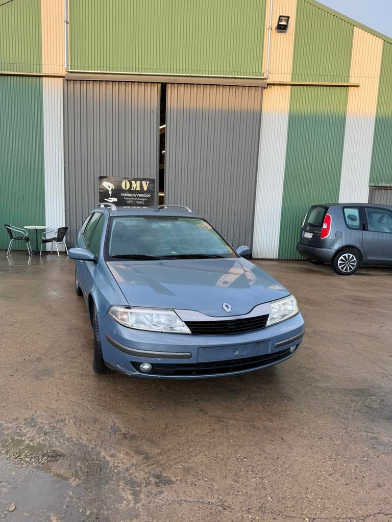 Renault Laguno diesel voor  opmaak of export, Auto's, Renault, Laguna, Stof, 4 cilinders, Blauw