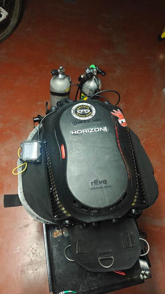 Mares Horizon SCR, Ophalen