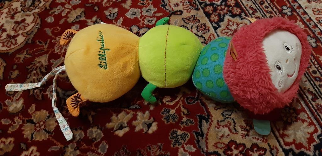 Peluche chenille lilliputiens juliette musicale berceuse 35, Enfants & Bébés, Enlèvement ou Envoi, Utilisé