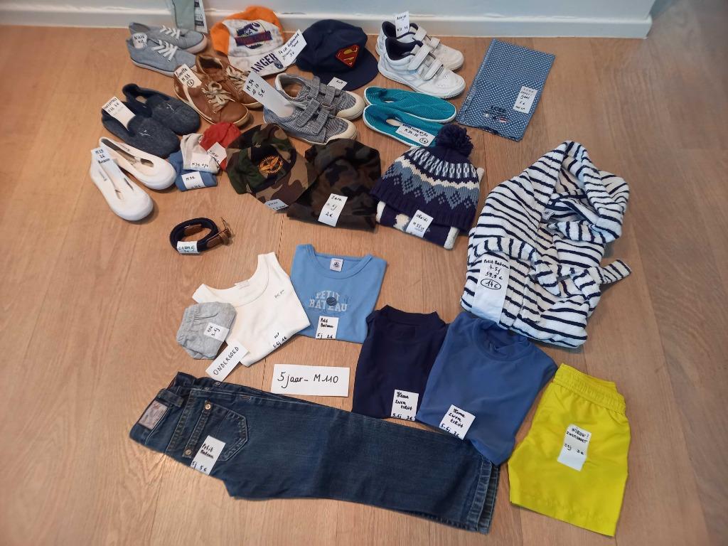 Jongens merkkledij 5 jaar M110 Petit Bateau, Sport- of Zwemkleding, Ophalen of Verzenden, Jongen, Petit Bateau