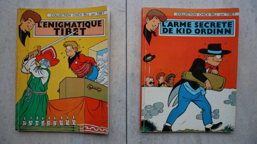 BD fine Chick Bill 6 L’Arme secrète 29 L’énigmatique Tibet, Enlèvement ou Envoi
