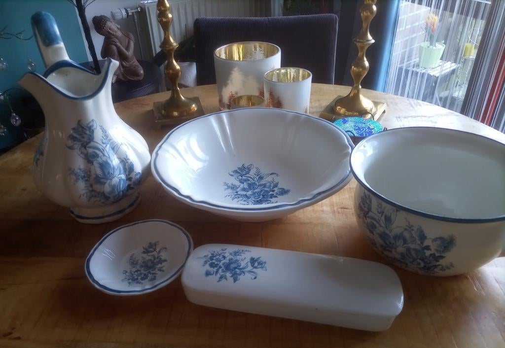Delft toiletset, Antiek en Kunst, Ophalen