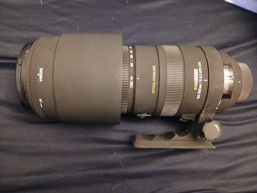 Sigma 150-500 mm nikon f vatting, TV, Hi-fi & Vidéo, Enlèvement ou Envoi, Utilisé