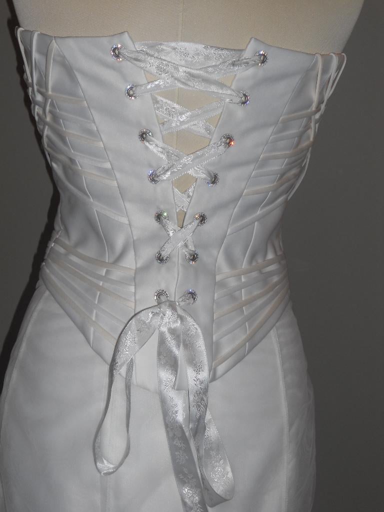 Trouwjurk Nicky Vankets - maat 36/38, Vêtements | Femmes, Vêtements de mariage & Accessoires de mariage, Comme neuf, Robe de mariée