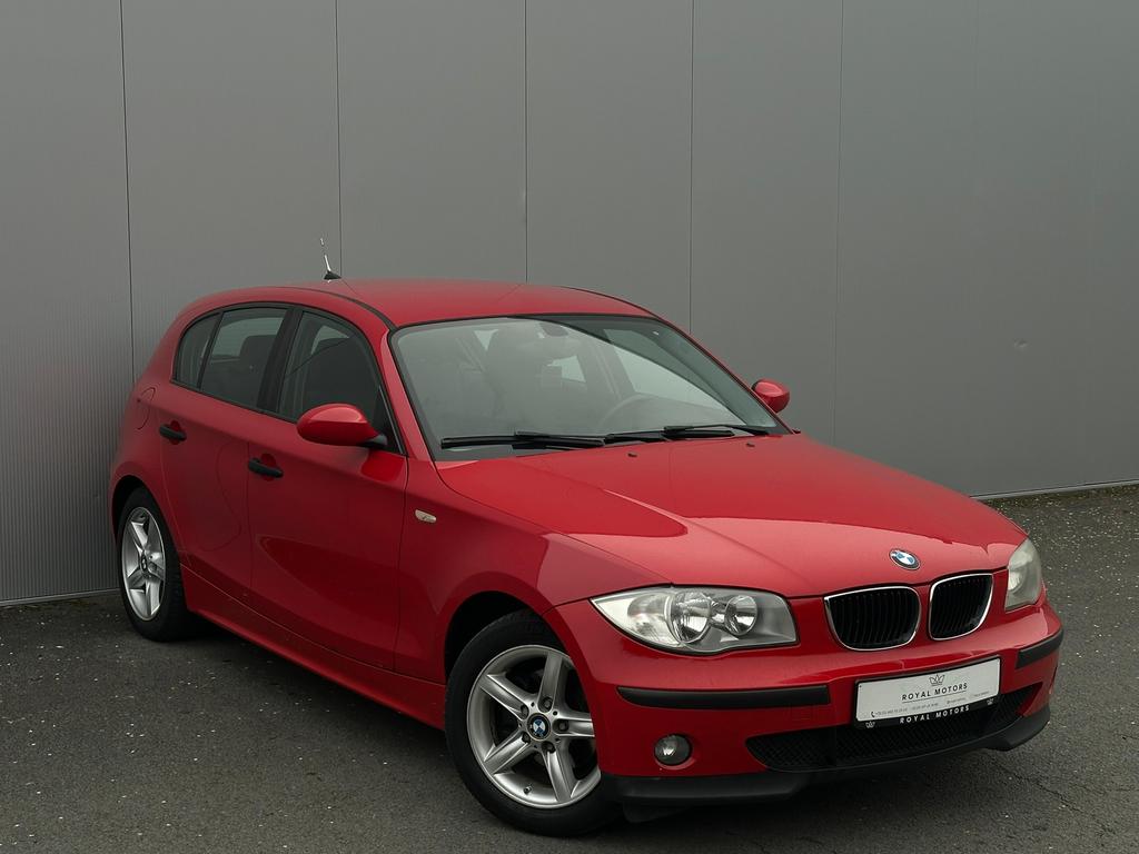BMW 1er 116i - 140.000 km 5 portes 10/2005 GAR.1AN ️, Autos, Rouge, Essai à domicile, Achat, Entreprise