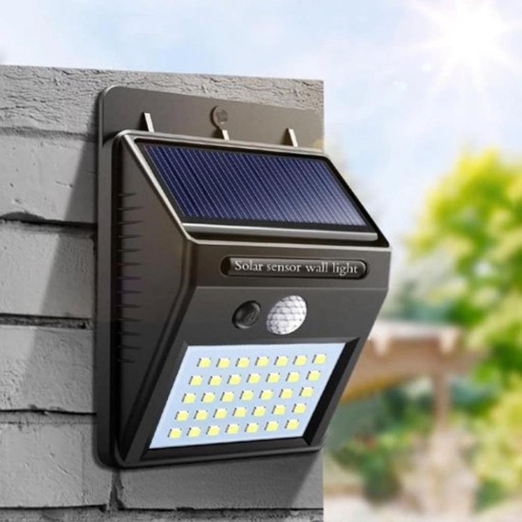 Lampe murale solaire LED avec détecteur de mouvement, Maison & Meubles, Enlèvement ou Envoi, Neuf, Autres matériaux
