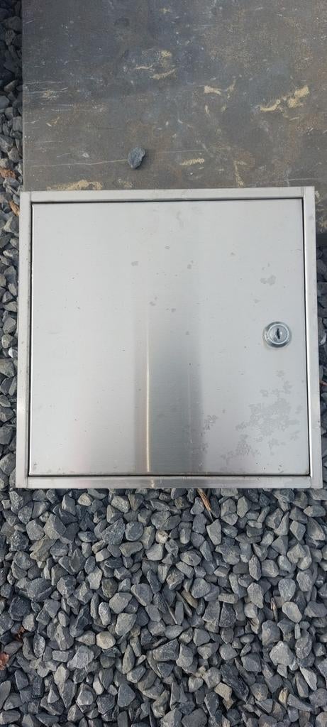 Deurtje brievenbus in alluminium, Ophalen of Verzenden, Aluminium