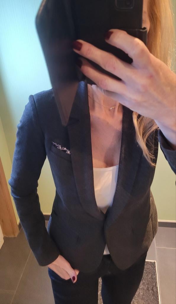 Blazer IKKS taille 36 parfait état !, Gris, Taille 36 (S), Comme neuf, Manteau