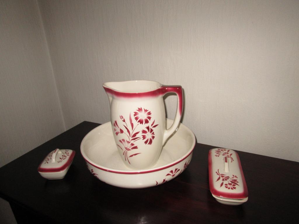 prachtig toilet stel  uit de jaren 50 van Bossch, Ophalen, Gebruikt