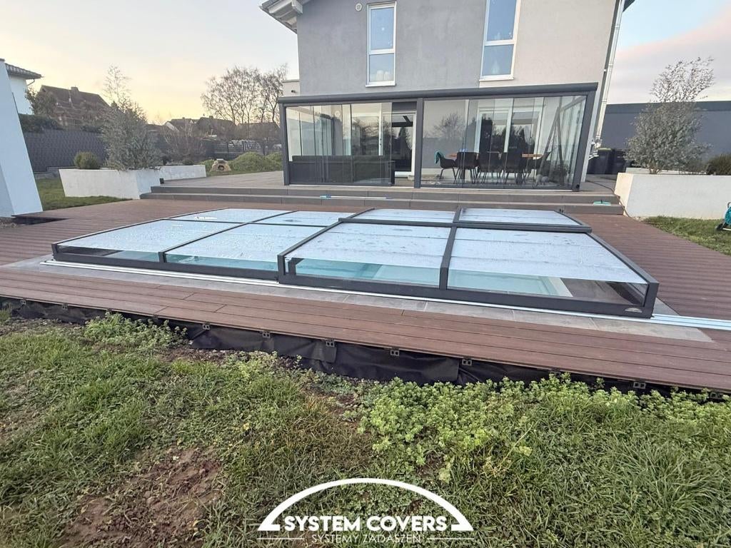 Zwembadoverdekking/ Nieuwe Zwembadoverkapping, Pool Cover, Tuin en Terras, Zwembad-toebehoren, Ophalen of Verzenden, Nieuw, Overige typen