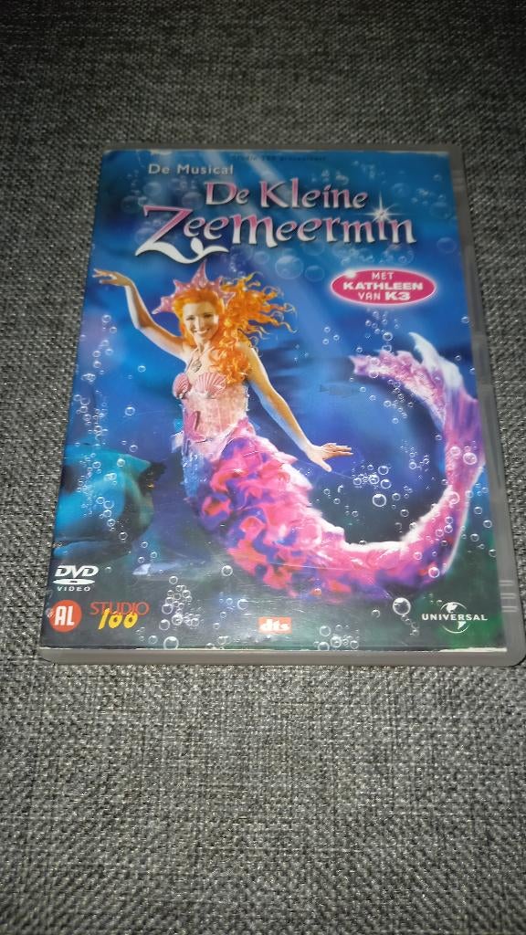 DVD De Kleine Zeemeermin, Cd's en Dvd's, Dvd's | Kinderen en Jeugd, Gebruikt, Ophalen of Verzenden