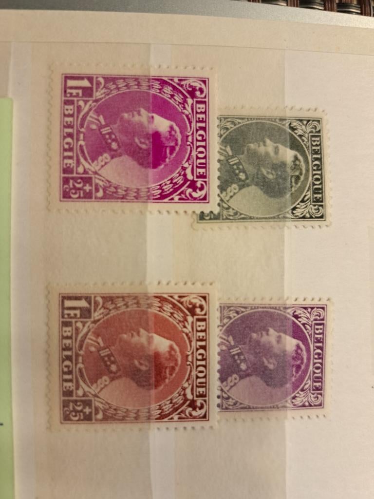 COB 390-393(*), Ophalen of Verzenden