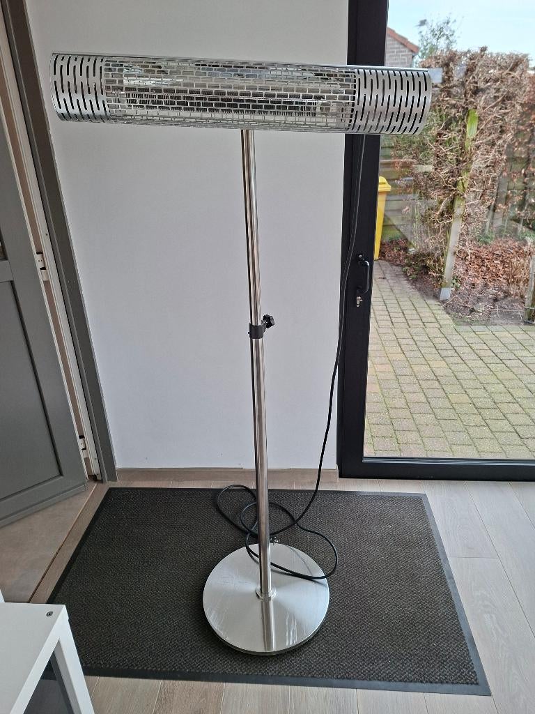 DOMO terrasverwarmer, Jardin & Terrasse, Chauffage de terrasse, Comme neuf, Électrique, Rotatif, Résistant à l'eau, Enlèvement