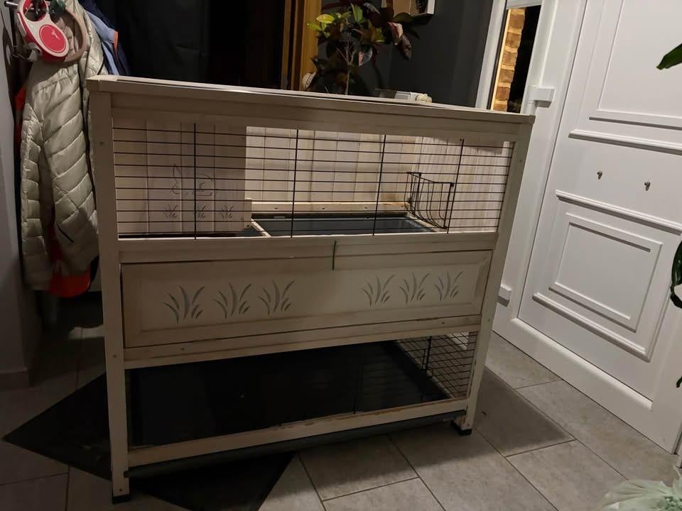 cage pour lapin, Animaux & Accessoires, 90 cm ou plus, 75 à 110 cm, Cage, Cobaye