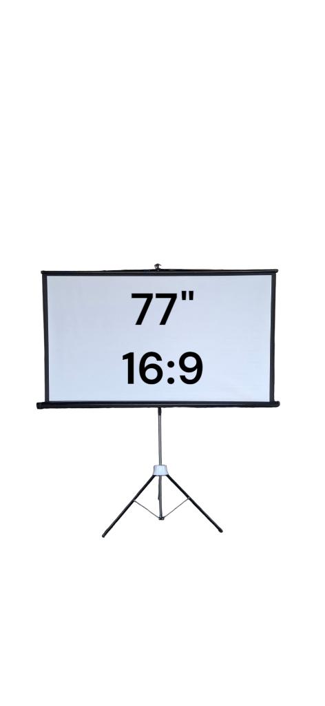 Écran de (vidéo) projecteur, modèles Div 77 pouces — Nouveau, Enlèvement ou Envoi, Manuel, Neuf