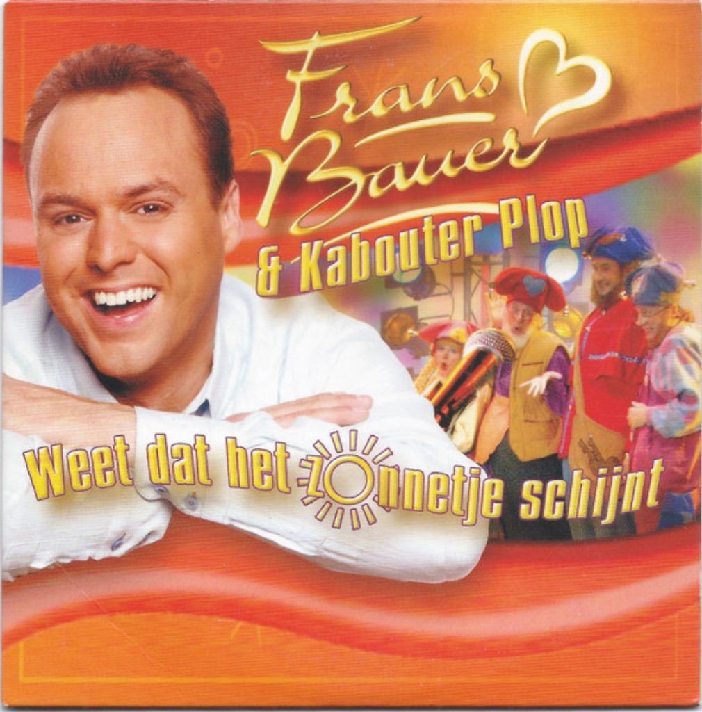 Frans Bauer & Plop - Weet Dat Het Zonnetje Schijnt, 1 single, Ophalen of Verzenden, Zo goed als nieuw, Pop