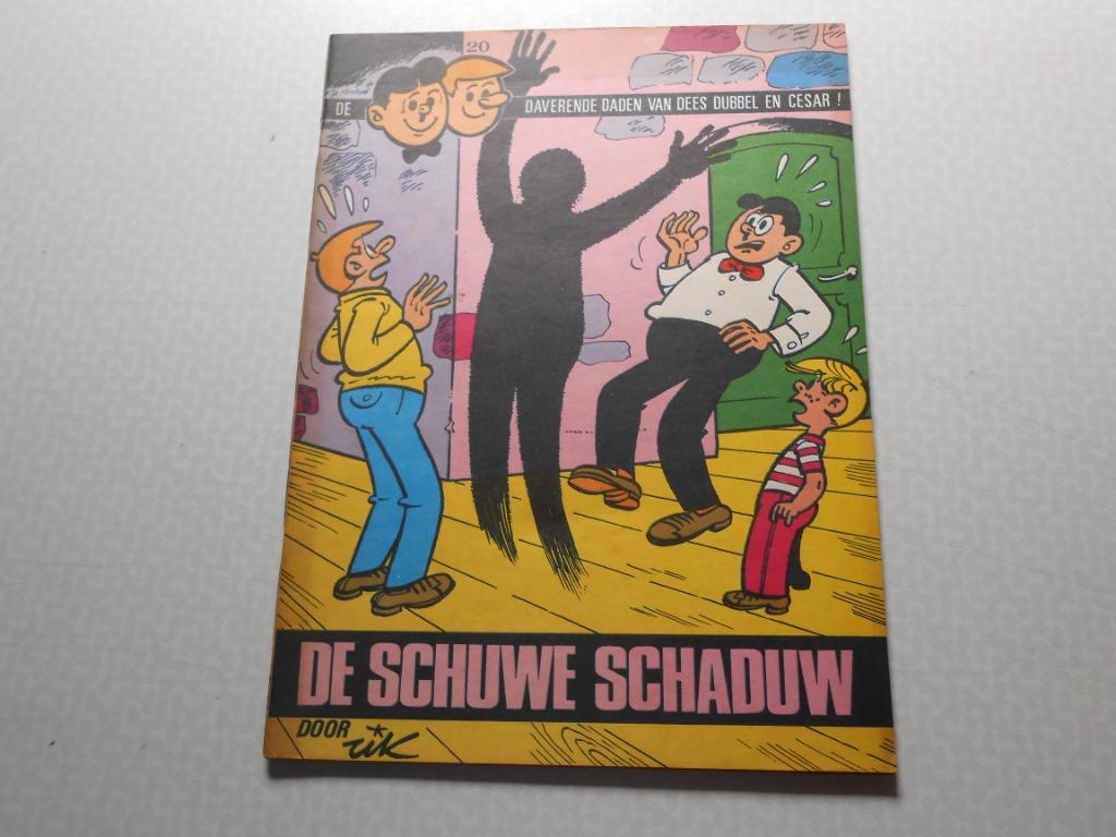 Dees dubbel en cesar 20 De schuwe schaduw 1970 1 ste druk., Boeken, Stripverhalen, Eén stripboek, Ophalen of Verzenden, Zo goed als nieuw