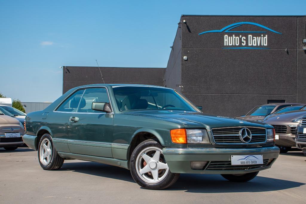 Mercedes-Benz 420 SEC 4.2 V8 16 V automatique Coupé/Oldtimer, Autos, Cuir, https://public.car-pass.be/vhr/cc206531-4f61-45bc-adba-7276279869d4