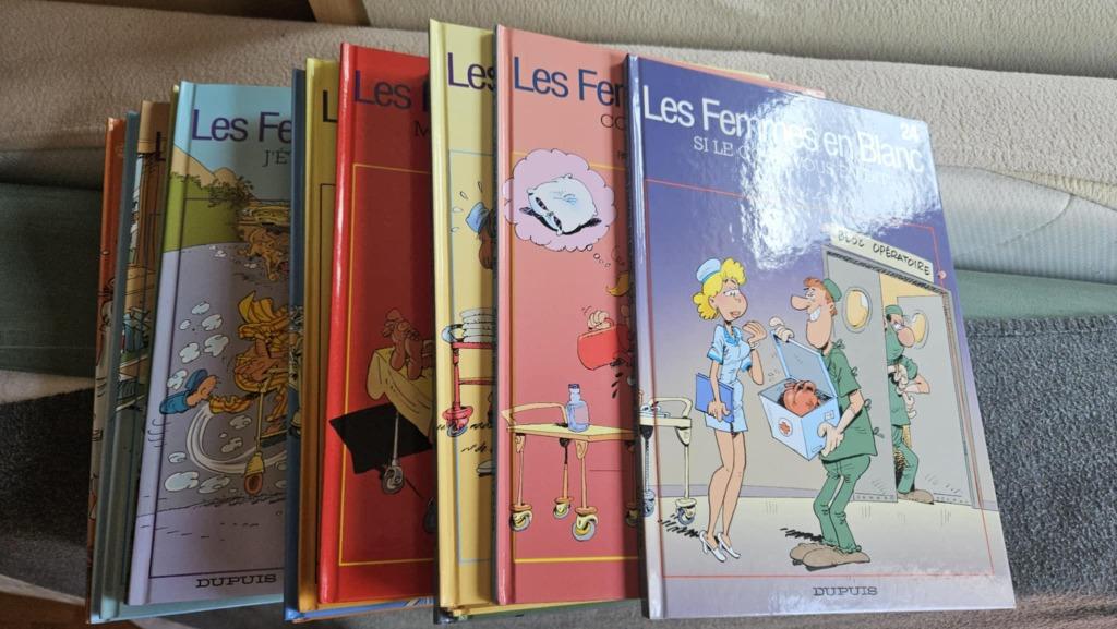 BD’S "femmes en blanc", Livres, Comics, Enlèvement ou Envoi, Comme neuf