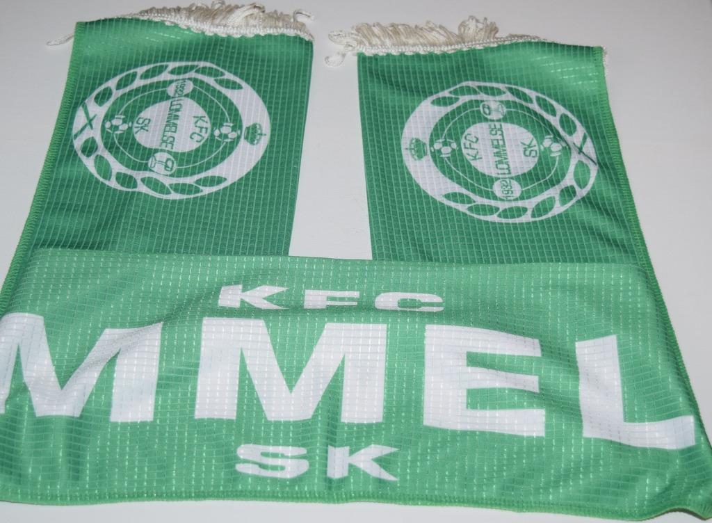 Sjaal KFC Lommel SK 1932, Verzamelen, Sportartikelen en Voetbal, Zo goed als nieuw, Vaantje of Sjaal, Verzenden