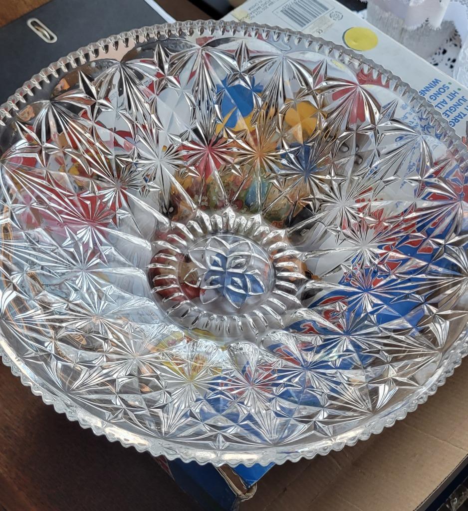 Coupe à fruit Cristal Vintage, Enlèvement