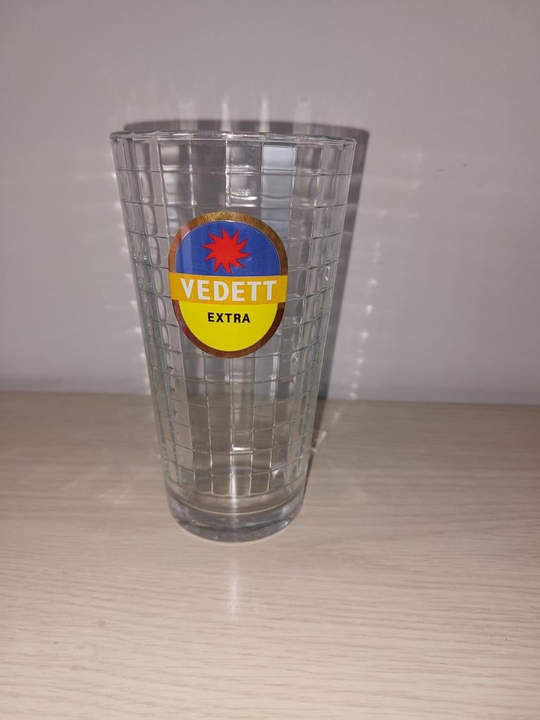 Verre Vedett Boerkens, Collections, Marques de bière, Enlèvement ou Envoi, Comme neuf, Verre ou Verres, Autres marques