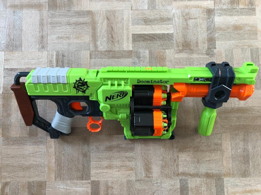 Nerf Zombie Doominator (cartouches comprises), Enlèvement, Utilisé