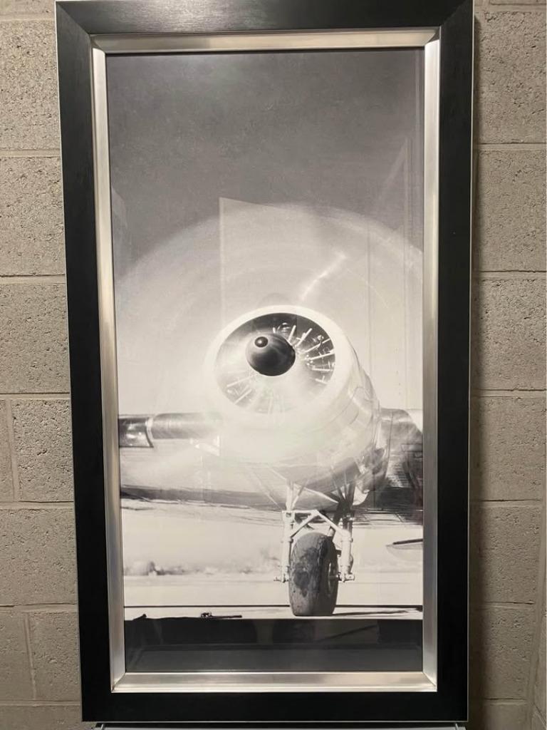 3 cadres avec photo avion, Enlèvement, Comme neuf