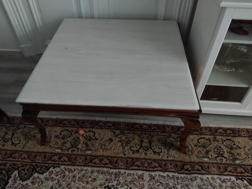 Table marbré rosé, Maison & Meubles, Tables | Tables de salon, Enlèvement ou Envoi