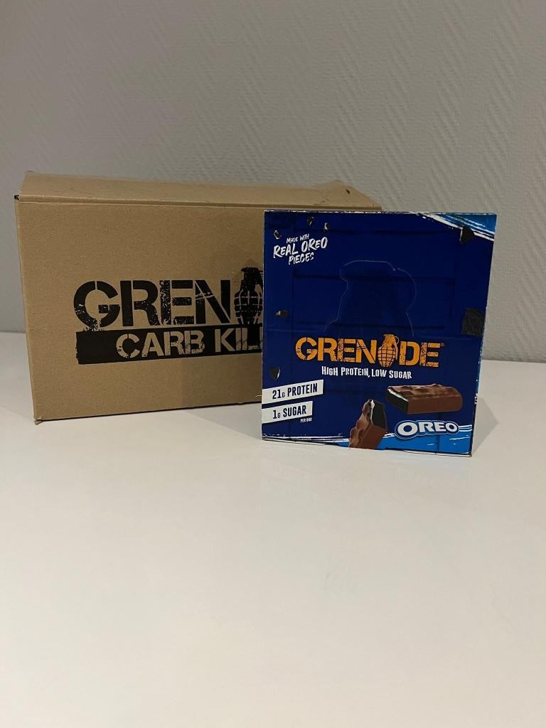 Grenade Oreo Protein Bar, High Protein, Killa Fitnesreep, Diversen, Levensmiddelen, Ophalen of Verzenden