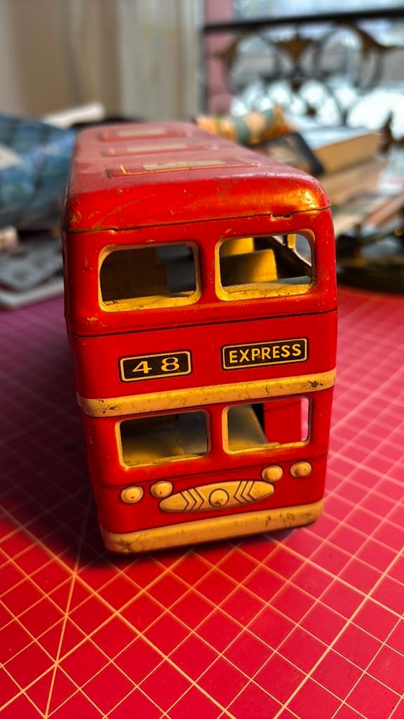 Bus anglais en tôle, Enlèvement ou Envoi, Utilisé, Bus ou Camion, Autres marques