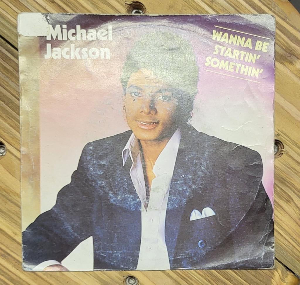 Le single vinyle Wanna be startin' de Michael Jackson, Enlèvement ou Envoi, Comme neuf, Single