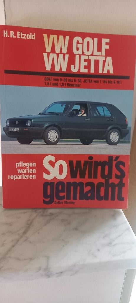 Volkswagen Vw Golf Jetta vraagbaak manual etzold, Auto diversen, Handleidingen en Instructieboekjes, Ophalen of Verzenden