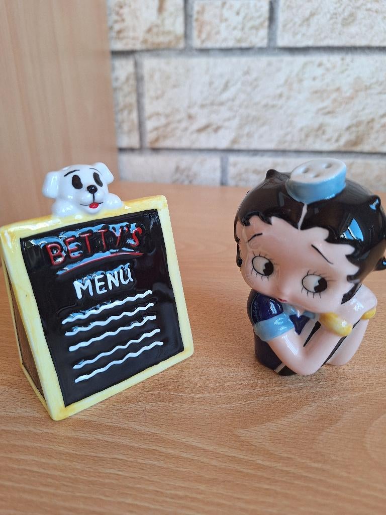 Betty Boop Menu Salt & Pepper 2000, Ophalen of Verzenden, Nieuw, Mens