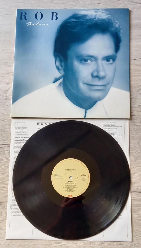 Rob de Nijs Zilver lp, Ophalen of Verzenden, Gebruikt, 12 inch