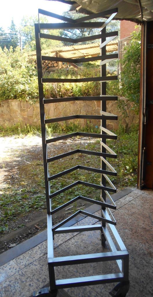 BOULANGERIE HORECA RAYON / CHARIOT A PLATEAUX / GRILLES, Enlèvement, Utilisé, Mobilier