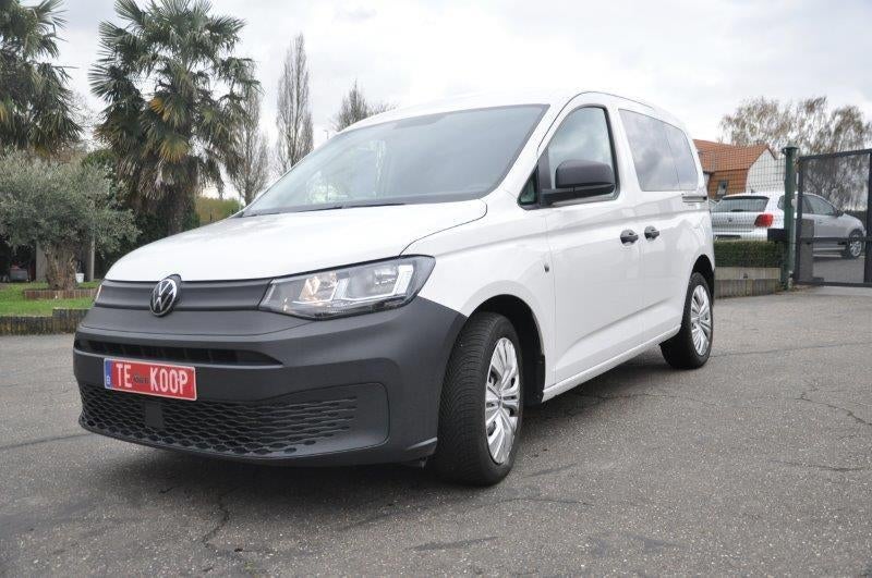 VW Caddy TDI 21 Nieuw Model 92000 Km Perfect, Auto's, Voorwielaandrijving, Stof, 4 cilinders, Volkswagen